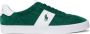 POLO Ralph Lauren suède sneakers groen - Thumbnail 1