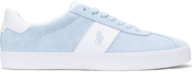 Polo Ralph Lauren Leren sneakers met logostitching model 'COURT'