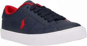 POLO Ralph Lauren Theron IV sneakers blauw rood