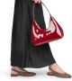 POSH by Poelman Anna slingback loafers met panterprint cognac donkerbruin - Thumbnail 1