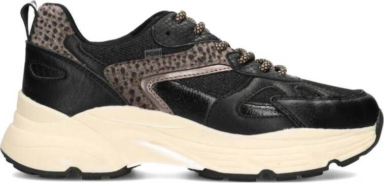 POSH by Poelman Ayoki chunky sneakers zwart