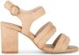 POSH by Poelman BO Dames Sandalen met hak Beige - Thumbnail 1