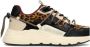 POSH by Poelman chunky sneakers zwart panterprint - Thumbnail 1