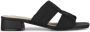 POSH by Poelman PS Poelman Nette zwarte slipper - Thumbnail 1