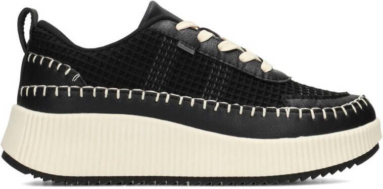 POSH by Poelman COCO Dames Sneaker Zwart met combinatie