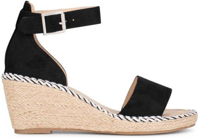 POSH by Poelman Dadu espadrilles zwart