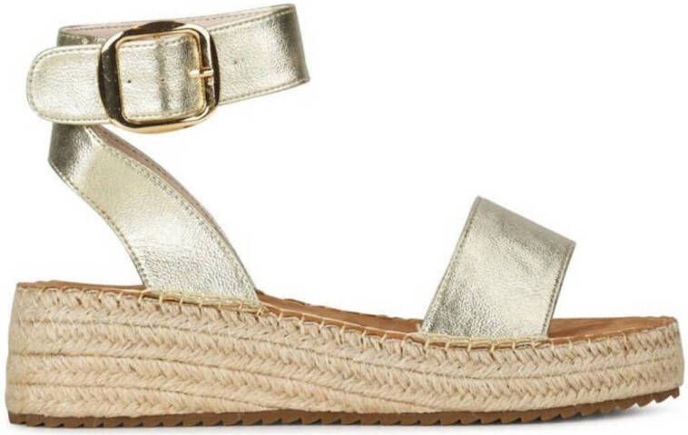 POSH by Poelman Dyna espadrilles goud