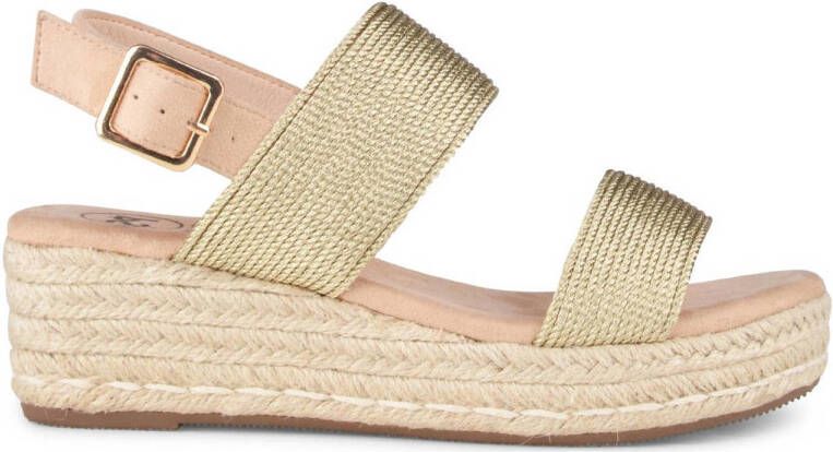 POSH by Poelman espadrilles goud