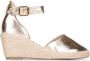 POSH by Poelman ENID Dames Sandalen Goud - Thumbnail 1