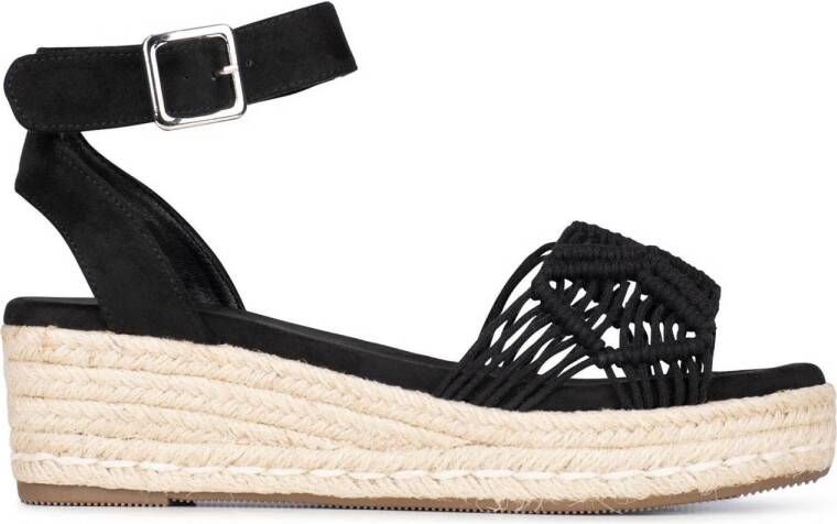 POSH by Poelman espadrilles zwart