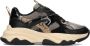 POSH by Poelman Gigi chunky sneakers zwart beige - Thumbnail 1