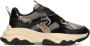POSH by Poelman Gigi chunky sneakers zwart beige - Thumbnail 1