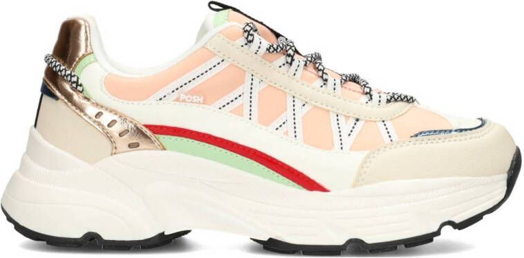 POSH by Poelman Jordan chunky sneakers lichtroze