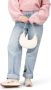 POSH by Poelman KAE Dames Sneakers Beige Met Combinatie - Thumbnail 1