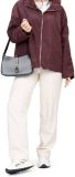 POSH by Poelman KAE Dames Sneakers Wit Met Gouden Combinatie - Wit