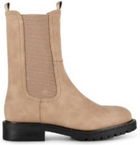 POSH by Poelman LEA Dames Chelsea Laarzen Beige