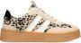 POSH by Poelman POSH by Poelman DamesSneakers Beige Synthetisch Leopard - Thumbnail 1
