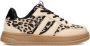 POSH by Poelman Nala sneakers met panterprint beige zwart - Thumbnail 1