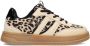 POSH by Poelman Nala sneakers met panterprint beige zwart - Thumbnail 1
