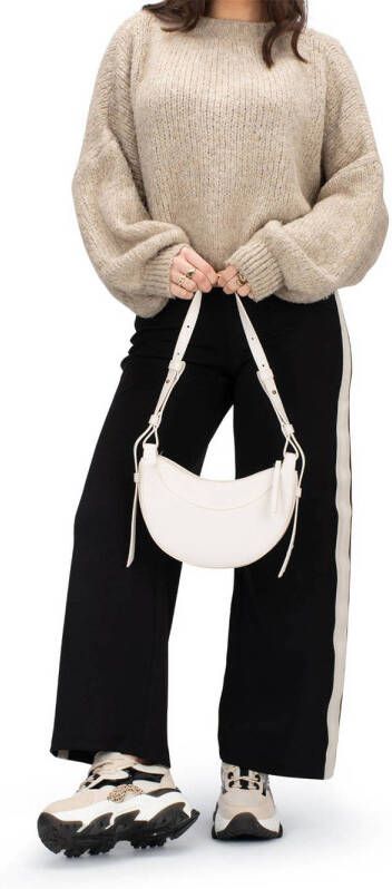 POSH by Poelman Polly chunky sneakers beige zwart