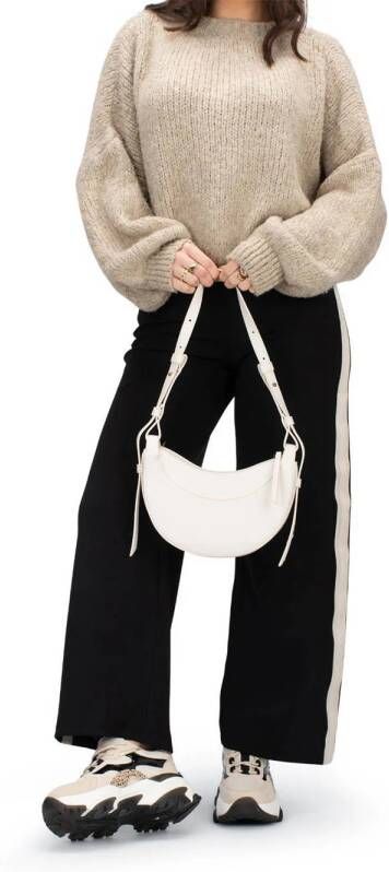 POSH by Poelman Polly chunky sneakers beige zwart