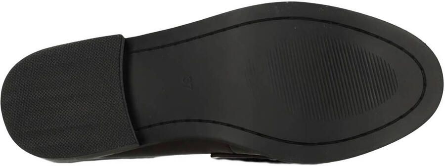 POSH by Poelman Bella lakleren loafers met blokhak bordeaux - Foto 3
