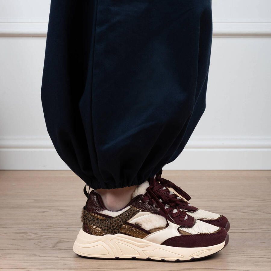 POSH by Poelman CARO Dames Sneakers Bordeaux met combinatie - Foto 2