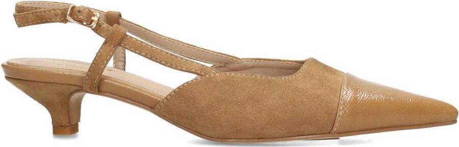 POSH by Poelman Chloe slingback pumps camel