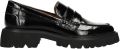 POSH by Poelman chunky lakleren loafers zwart - Zwart