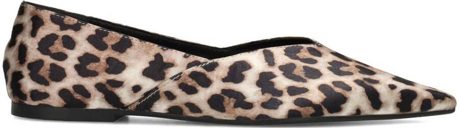 POSH by Poelman Feline loafers met panterprint beige zwart