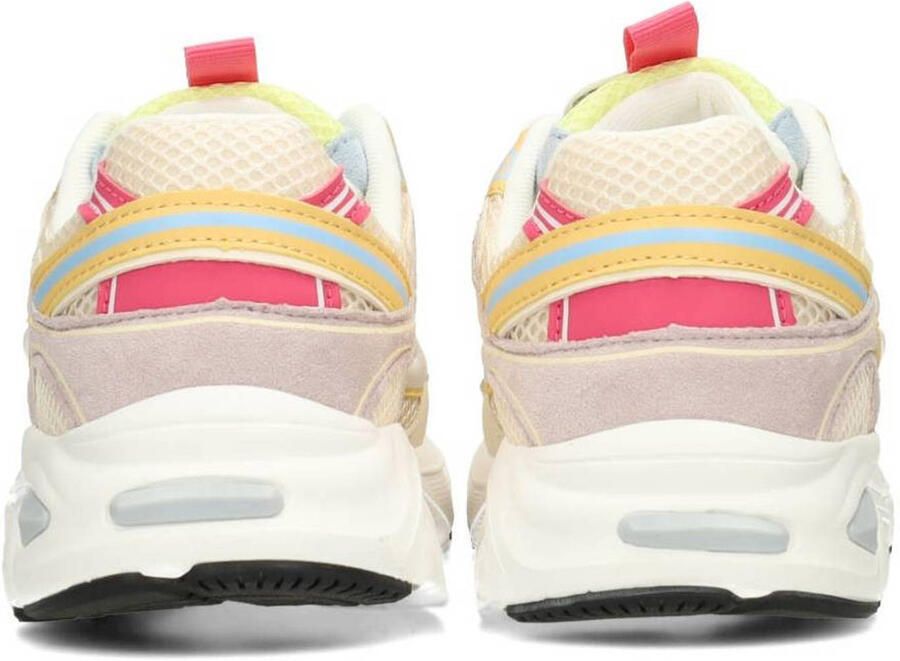 POSH by Poelman GINNY Dames Sneakers Wit met gele combinatie - Foto 2