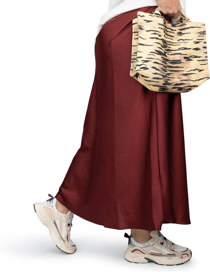 POSH by Poelman Harper chunky sneakers wit beige bordeaux