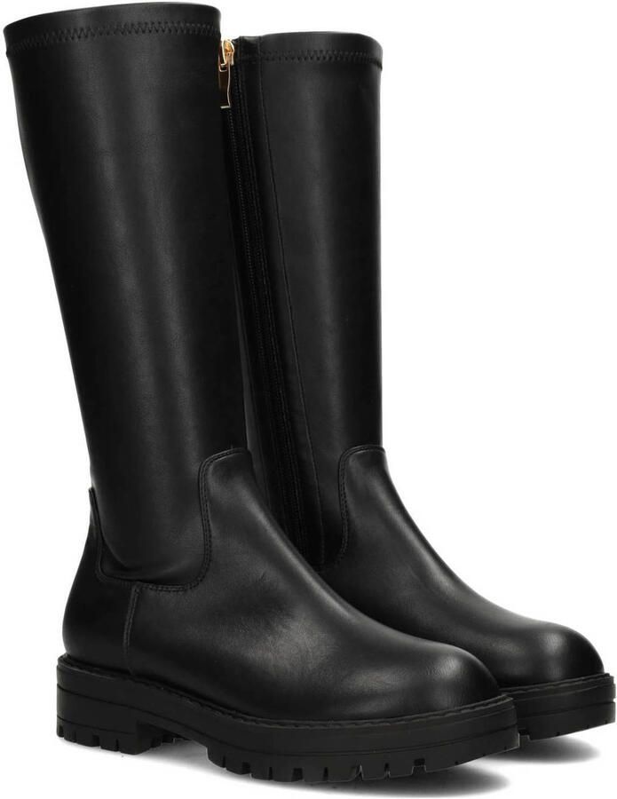 POSH by Poelman Ivy hoge laarzen zwart