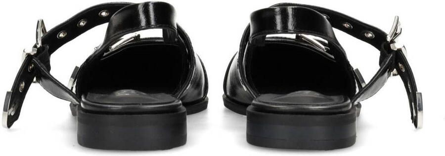 POSH by Poelman Julia slingback loafers zwart - Foto 3