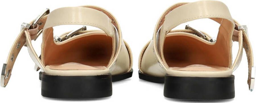 POSH by Poelman Julie lak slingback loafers ecru - Foto 2