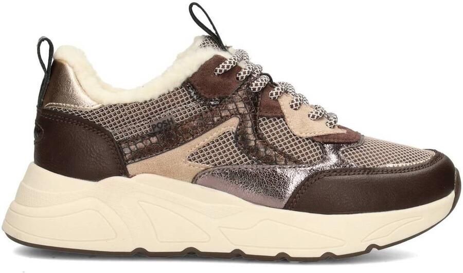 Poelman Lage Sneakers Kiki Rose Meisjes