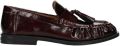 POSH by Poelman RHODE Dames Loafers Bordeaux - Rood