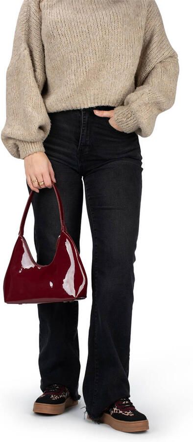 POSH by Poelman Lilly sneakers met panterprint zwart beige - Foto 3