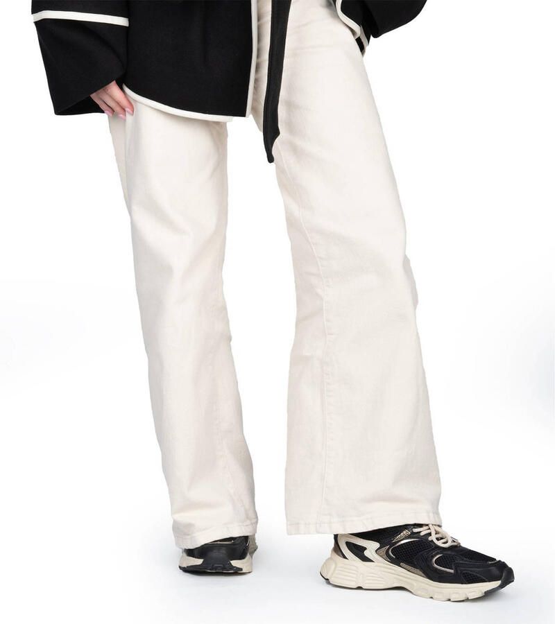 POSH by Poelman LOLA Dames Sneakers Zwart Met Goud Combinatie