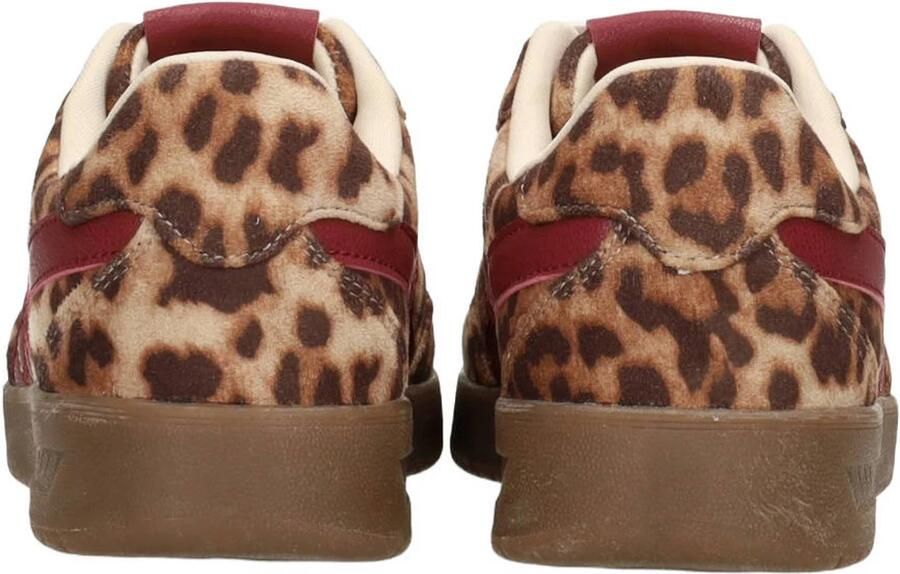POSH by Poelman Sneakers Megan 39 Beige Bruin Bordeaux Rood - Foto 3
