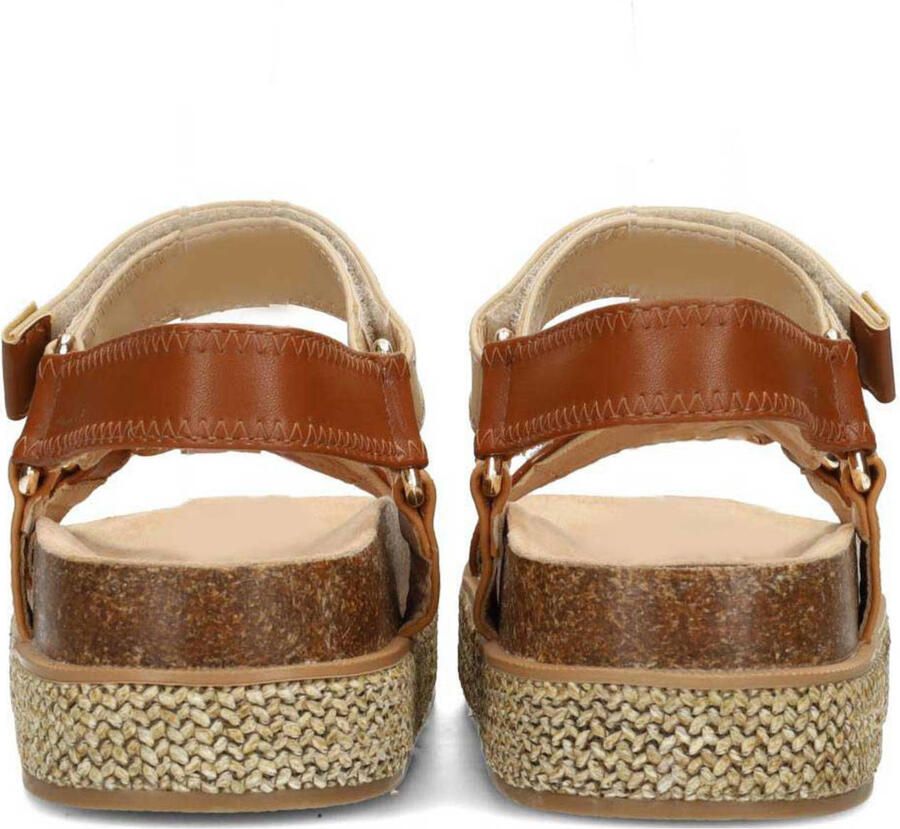 POSH by Poelman Romee sandalen beige bruin - Foto 2