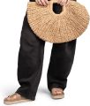 POSH by Poelman Sandalen met riem 'SCOTTIE' donkerbeige - Donkerbeige