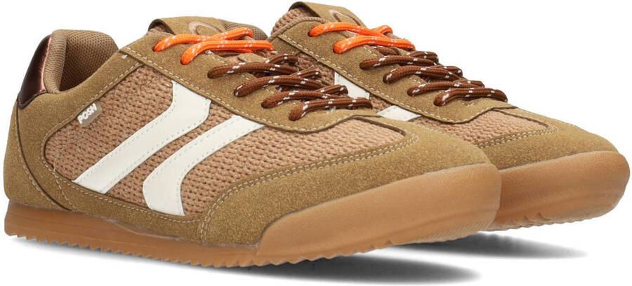 Posh by Poelman SKYE Dames Sneakers Middel Bruin - Foto 3