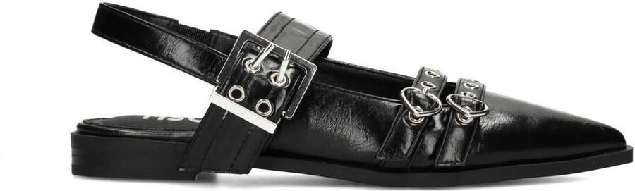 POSH by Poelman AVA Dames Slingbacks Zwart