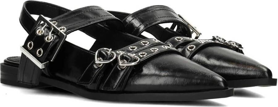POSH by Poelman AVA Dames Slingbacks Zwart - Foto 3