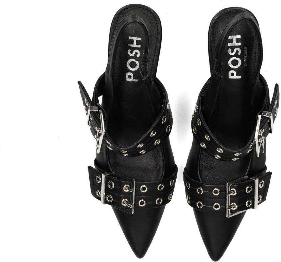 POSH by Poelman EVE Dames Slingbacks Zwart - Foto 2