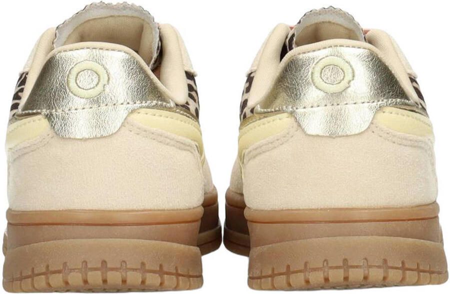 POSH by Poelman sneakers beige met dierenprint - Foto 3