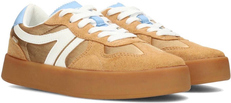 POSH by Poelman sneakers bruin wit blauw - Foto 3