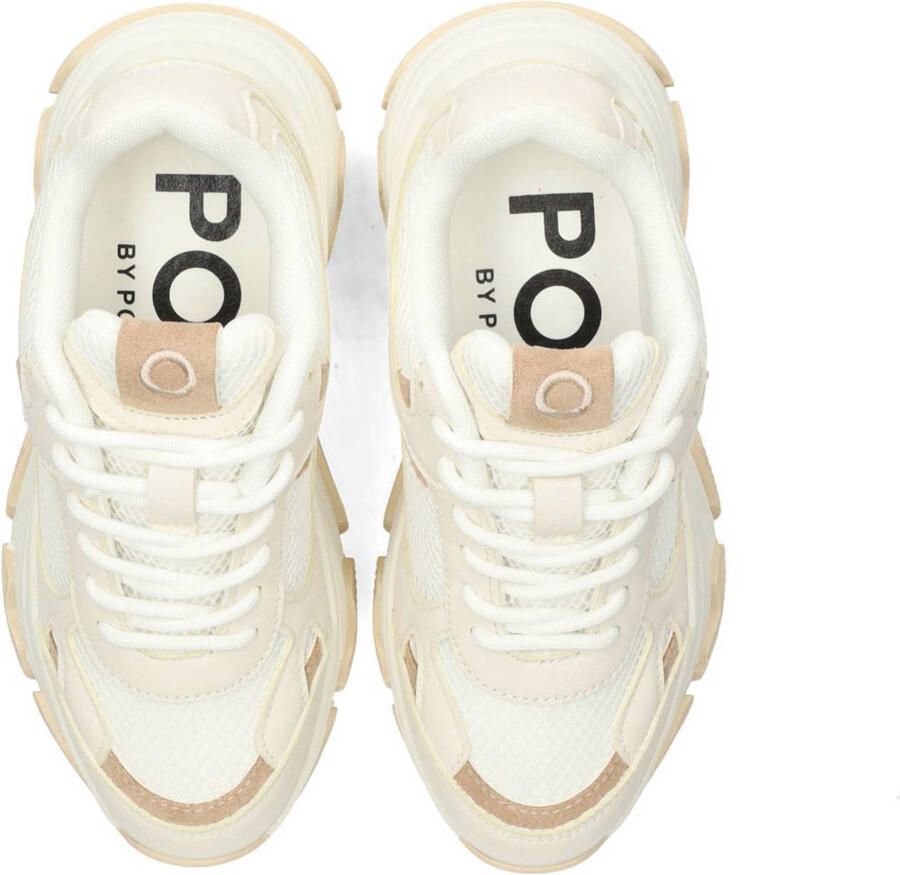 POSH by Poelman sneakers wit beige - Foto 2