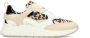 POSH by Poelman POSH by Poelman DamesSneaker Beige Imitatieleer Leopard - Thumbnail 1